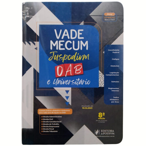 Livro - Vademecum Juspodivm OAB 2021 (usado)
