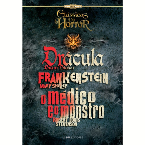 Livro - Dracula - Frankenstein - O médico e o Monstro - Bram Stoker e outros (USado)