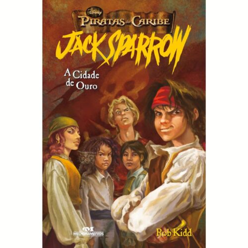 Livro - Jack Sparrow A cidade de ouro - Rob Kidd (Usado)