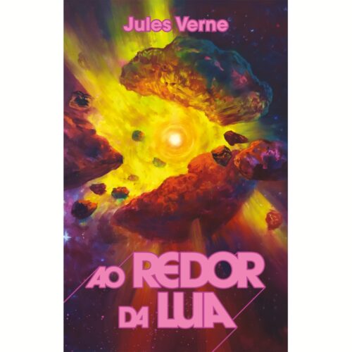 Livro - Ao Redor da Lua - Jules Verne - Aleph - Capa dura (Seminovo)