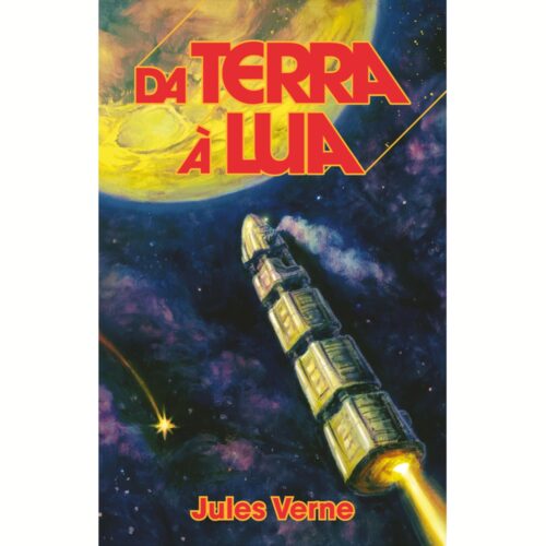 Livro - Da Terra à Lua - Jules Verne - Aleph - Capa dura (Usado)
