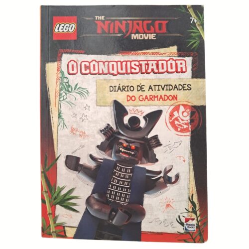 Livro - O conquistador - NInjago Movie Diario de Atividades do Garmadon - Happy Books (Usado)
