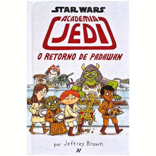 Livro - Academia Jedi - O Retorno de Padawan - Jeffrey Brown (Seminovo)