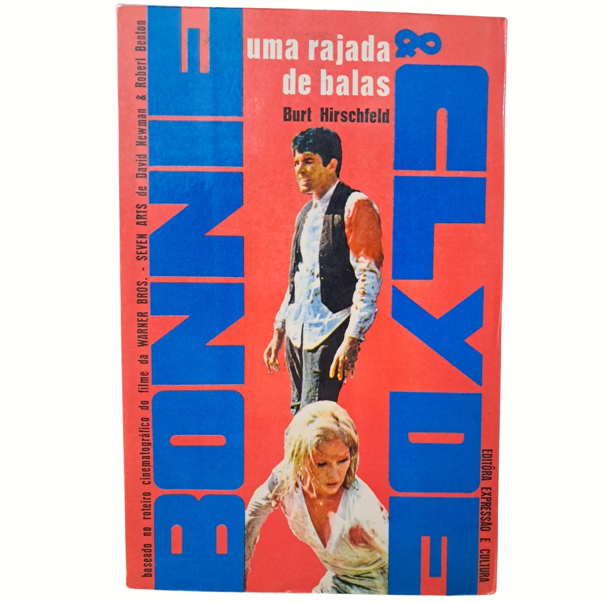 Livro - Bonnie e Clyde - Uma Rajada de balas - Burt Hirschfeld (Usado)