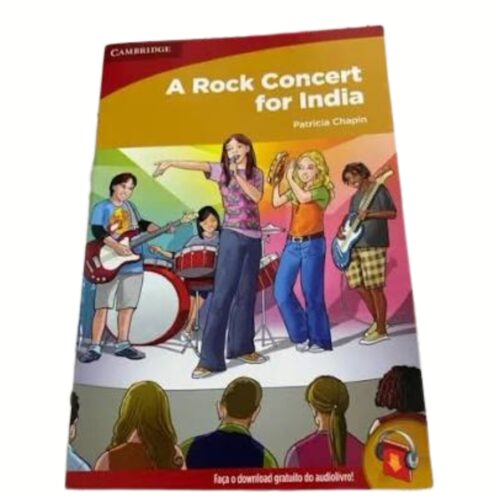 Livro -  A Rock concert for india - Patricia Chapin (Usado)