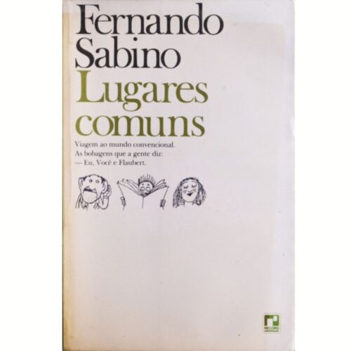 Livro - Lugares Comuns - Fernando Sabino (Usado)