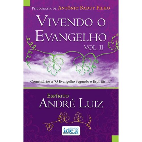 Livro - Vivendo o Evangelho Vol. 02 - Antônio Baduy Filho (Usado)