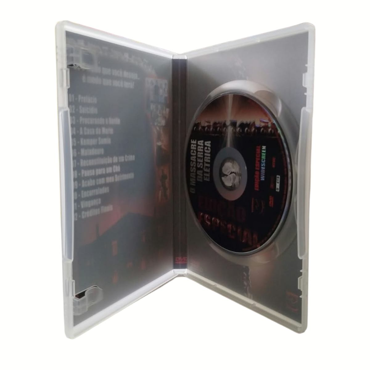 DVD - O Massacre da serra eletrica (seminovo) - Imagem 3
