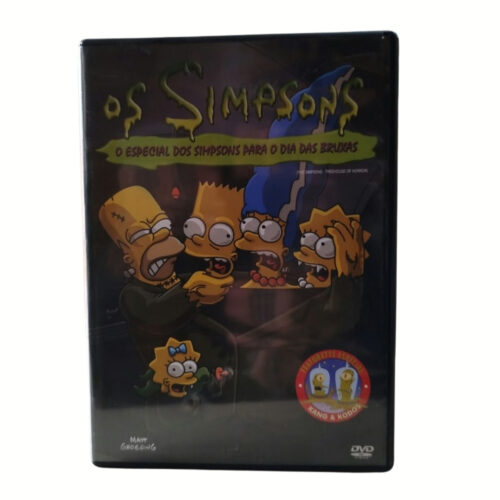 DVD - Os Simpsons - O Especial dos simpsons para o dia das Bruxas (seminovo)