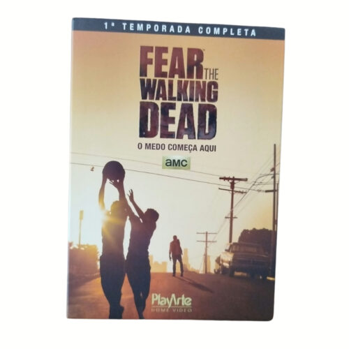 DVD BOX - Fear the Walking Dead - Temporada 01 (seminovo)