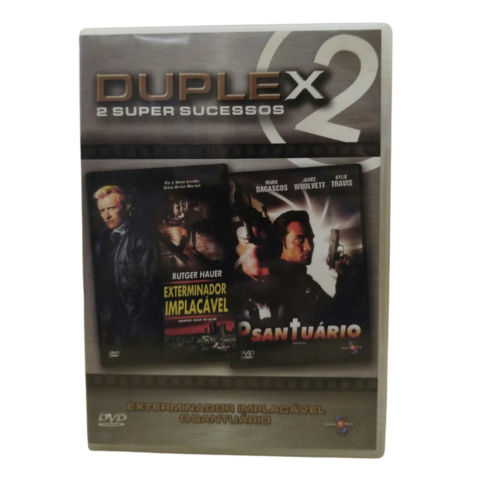 DVD - Exterminador implacavel + O Santuario (usado)