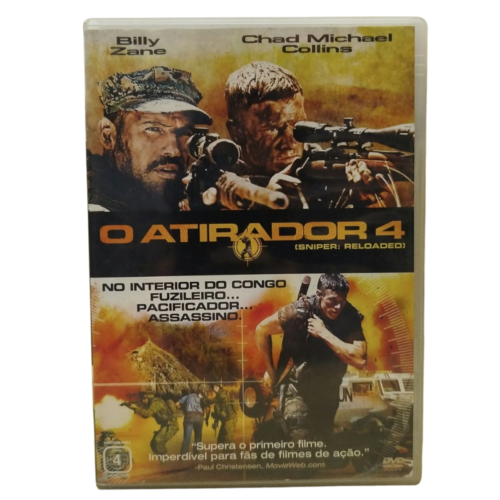 DVD - O Atirador (seminovo)